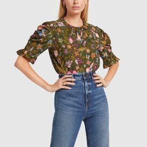 Ulla Johnson Rare Joni Cotton Blouse!